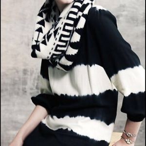 Anthropologie Floreat black tie die dress